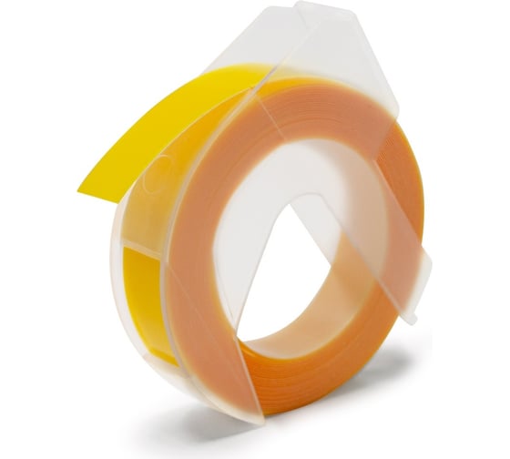 Лента Vell 5238-y07 9 мм, 3 м, желтая, для Alpha и Dymo Omega 1350546 1