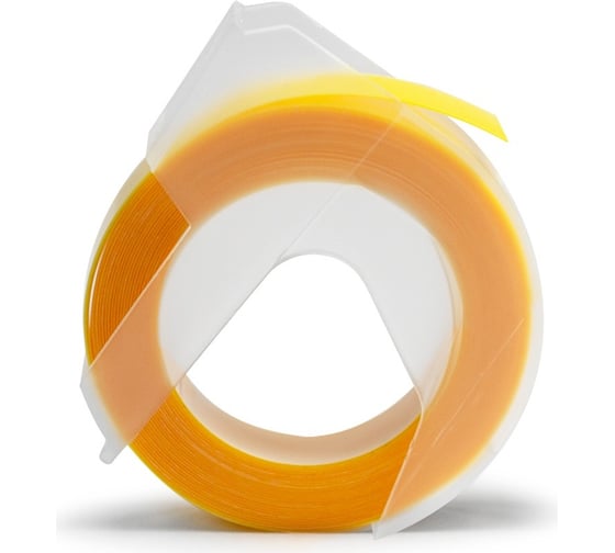 Лента Vell 5238-y07 9 мм, 3 м, желтая, для Alpha и Dymo Omega 1350546