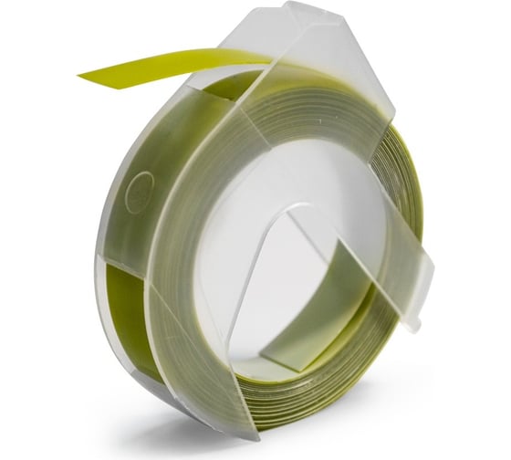 Лента Vell 5238-o05 9 мм, 3 м, оливковая, для Alpha и Dymo Omega 1350543