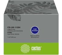 Этикетки CACTUS CS-LW-11354 57x32 мм, черный на белом, 1000 шт./рул. для Dymo Label Writer 450/4XL 1934246