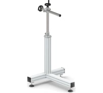 Стойка "Т" Стронг для вертикальной установки аппликатора, на опорах, с двумя регулировками, высота нанесения от пола 895-1350 мм СТ-Р-1000-500-430