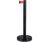 Стойка ограждения RUSBARRIER с лентой 5 м BSLN-327635 BLACK red