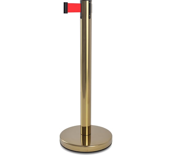 Стойка с лентой RUSBARRIER 3 метра BSLN-426343 red