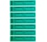 Номерная пломба наклейка ООО Пломба.Ру ширина 20 мм, длина 100 мм, не оставляющая след, "дата, подпись", зеленая, 100 шт. 1006109 1