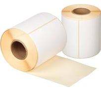 Термоэтикетки ООО Комус ЭКО 75x120 мм, 250 шт. в рулоне, вт. 40 мм, ПЭТ с перф., 40 рулонов в упаковке 1921031