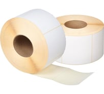 Термоэтикетки ООО Комус ЭКО 100x50 мм, 1000 шт. в рулоне, вт. 40 мм, 18 рулонов в упаковке 1926558