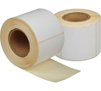 Термоэтикетки ООО Комус ЭКО 58x60 мм, 450 шт. в рулоне. вт. 40 мм, ПЭТ с перф., 40 рулонов в упаковке 1921030