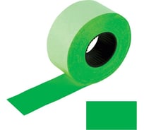 Этикет-лентам BRAUBERG зеленая, комплект 5 рулонов по 800 шт, 26х16 мм 128460