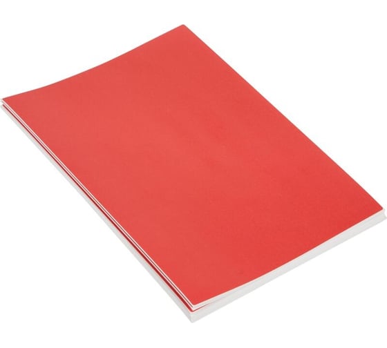 Самоклеящиеся этикетки Attache 210x297 мм, красная, 1 шт./л А4 50л/уп 1889646