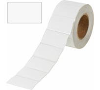 Этикетка термотрансферная ОФИСМАГ Полуглянец, 43x25 мм, 1000 этикеток, прозрачная подложка из пленки 114512