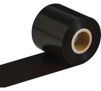 Риббон ОФИСМАГ Wax 80 мм, 300 м, диаметр втулки 25.4 мм (1 дюйм), красящий слой наружу (OUT) 364320