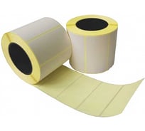 Термоэтикетки CACTUS Top CS-TT5830900 сегмент 58x30 мм, самоклеящаяся, внешний диаметр рулона 80 мм, диаметр втулки 40 мм, 900 шт./рул белый 2000897