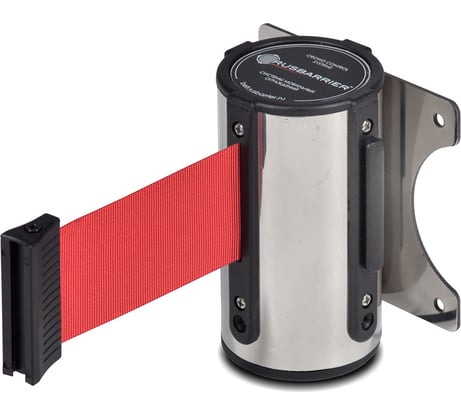Комплект настенный блок с лентой и фиксатор Rusbarrier KP-NB-26323 red