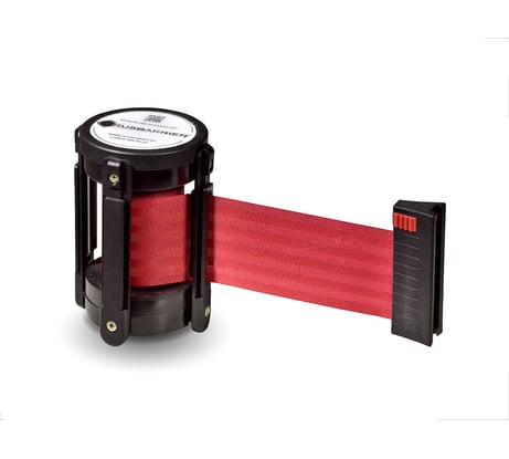 Кассета с вытяжной 5-метровой красной лентой Rusbarrier KVL-05 red
