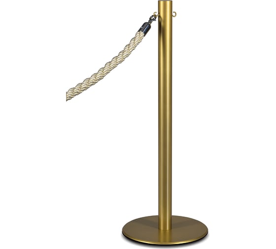 Стойка с крючком на основании Rusbarrier SLIM 328 SK-315031 GOLD