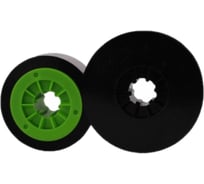 Красящая лента для принтера LM390, черная, 50 м, премиум Русмарк LM-IR300B