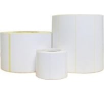 Этикетка LIGREAT ТермоЭКО универсальный клей, 100x72 мм, втулка 40 мм, намотка 500 шт, 1 ряд TL31225