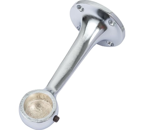 Крепление трубы к стене Tech-Krep/Zitar торцевое усиленное, хром 127439