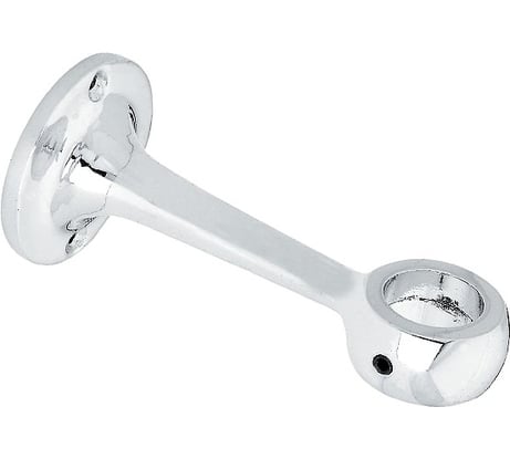 Крепление трубы к стене Tech-Krep/Zitar проходное усиленное, хром 127438