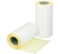 Термоэтикетки ООО Комус ЭКО 100x75, 500 шт./рул, втулка 40 мм, 24 рул/уп СЛ 1904896