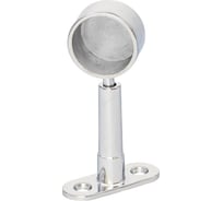 Регулируемое торцевое крепление трубы к стене Element хром 1 шт 132100