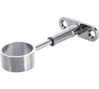 Регулируемое проходное крепление трубы к стене Element хром 1 шт 132090