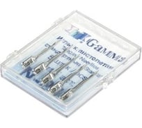 Иглы Gamma для этикет-пистолета N-202 5 шт. в картонной упаковке никель 87378