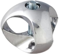 Держатель краб для 2-x труб Element хром 1 шт 131950