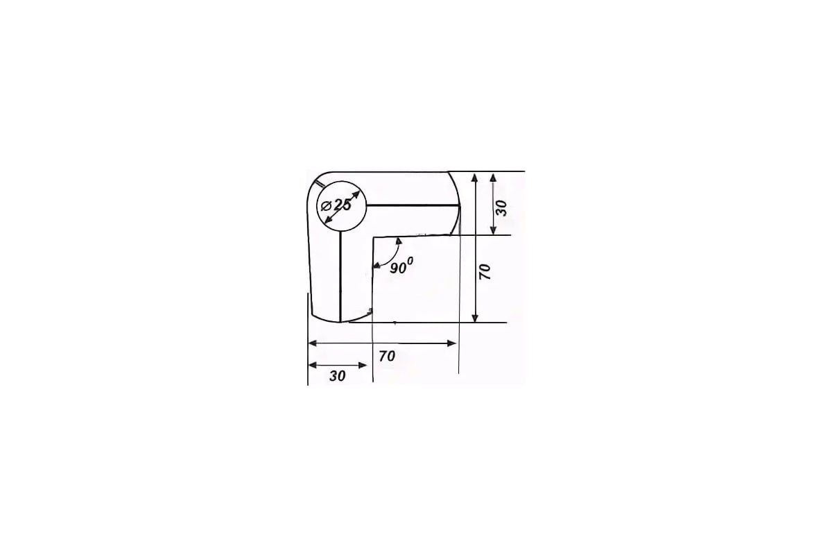 Соединение угловое для 3 труб STARFIX хром SMF-88841 - выгодная цена ...