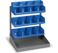 Стеллаж настольный DUEL с лотками 16 лотков MAS20