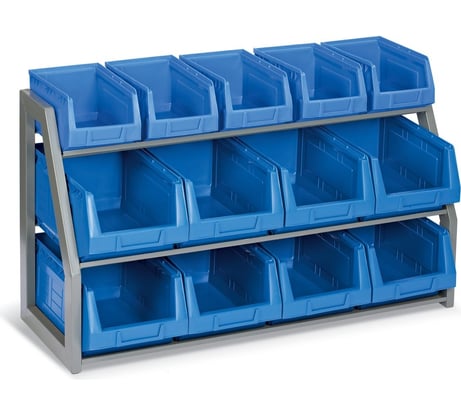 Стеллаж настольный DUEL с лотками 13 лотков MAS30