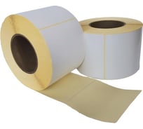 Термотрансферные этикетки ООО Комус ПГЛ 100x100, 1000 шт/рул, вт.76, 6 рул. 1637300