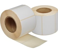 Термоэтикетки ООО Комус ЭКО 58x40, без печати, 700 шт. в рулоне, вт.40, 24 рул. 76533