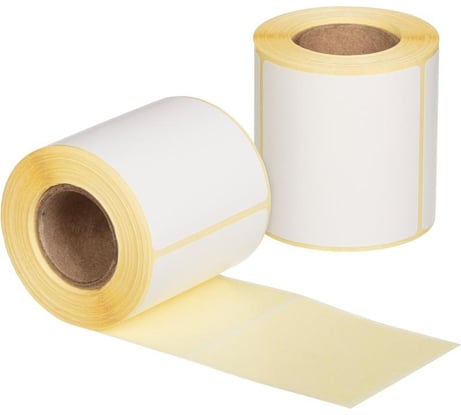 Термоэтикетки ООО Комус ЭКО 50x50, 200 шт. в рулоне, вт.25 1398443