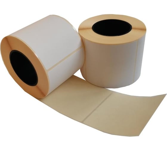 Термоэтикетки ООО Комус ЭКО 58x60, 450 шт. в рулоне, вт.40, 16 рул. 1627663 1