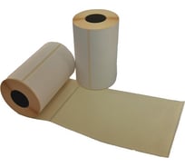 Термоэтикетки ООО Комус ЭКО 100x150, 100 шт. в рулоне, вт.25, 20 рул. 1627662