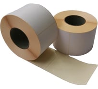 Термоэтикетки ООО Комус ЭКО 100x150 1000 шт. в рулоне вт.76, 2 рул. 1489817