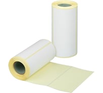 Термоэтикетки ООО Комус ЭКО 100x50, 200 шт. в рулоне, вт.25 1398446