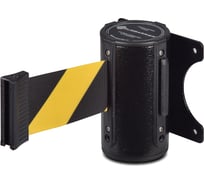 Комплект настенный блок с лентой и фиксатор Rusbarrier KP-NB-36333 BLACK yellow/black