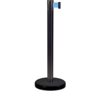 Стойка ограждения RUSBARRIER с лентой 3 м BSLN-Х86333 BLACK lt/blue 33871567