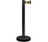 Стойка ограждения RUSBARRIER с лентой 2 м BSLN-Х86332 BLACK yellow/black 1