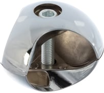 Держатель краб для 2-х труб паралельно Партнер хром, 1 шт. пакет 812805