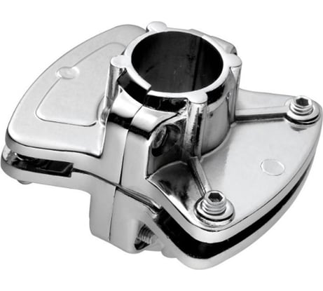 Держатель панели Tech-Krep/Zitar горизонтальный двусторонний, хром 1 шт - пакет 127427