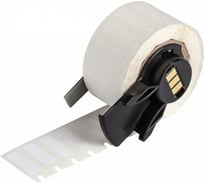 Самоламинирующиеся этикетки BRADY M6-21-427 материал B-427, винил, белый, размер 25.4x63.5 мм, поле для печати 25.4x19.05 мм, d6.7-14.2 мм brd174236