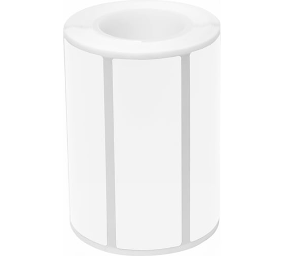 Этикетки Vell для Puty PT-82DC (55 мм х 30 мм, белые, 250 шт) 1350754