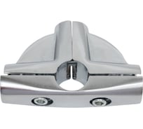 Соединитель 4-х труб Tech-Krep/Zitar с 2-мя площадками для полок, хром 1 шт - пакет 127446