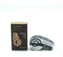 Картридж Альтер M21-500-595-WT с лентой из винила, 12.7 мм, 6.4 м, черный на белом, для BMP21, BMP21-PLUS, IDPAL, LABPAL AL21-500595WT 34533619