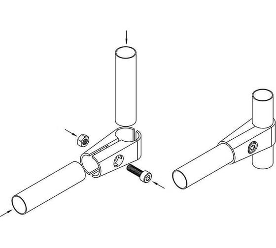 Крепеж с тремя направлениями MFK-TORG Uno- 1 25 Z-016 R-42M UNO-1 25 VACUUM