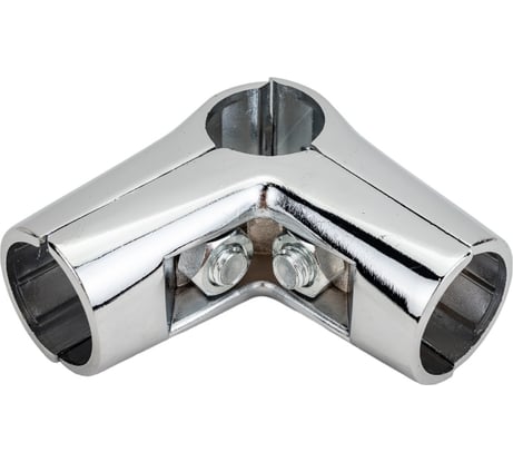 Угловой соединитель 3-х труб Tech-Krep/Zitar хром,1 шт. 127452