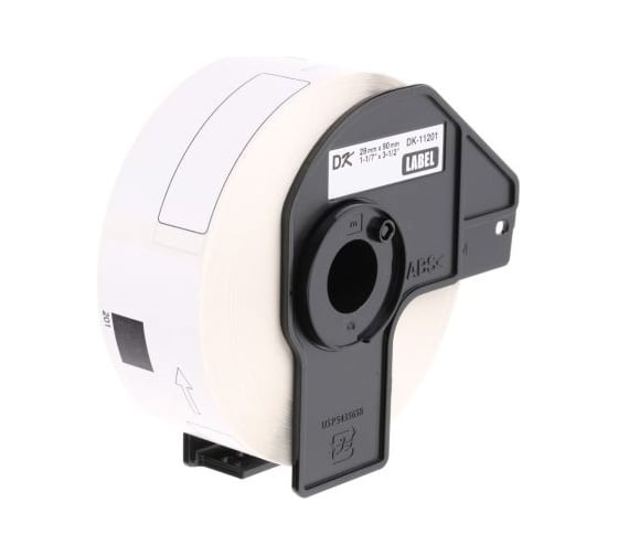 Лента Solution print Solutionprint SP DK11201 (Brother DK11201) 29x90 мм, черный на белом 248607 1